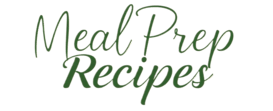 Quick & Healthy Meal Prep Recipes
